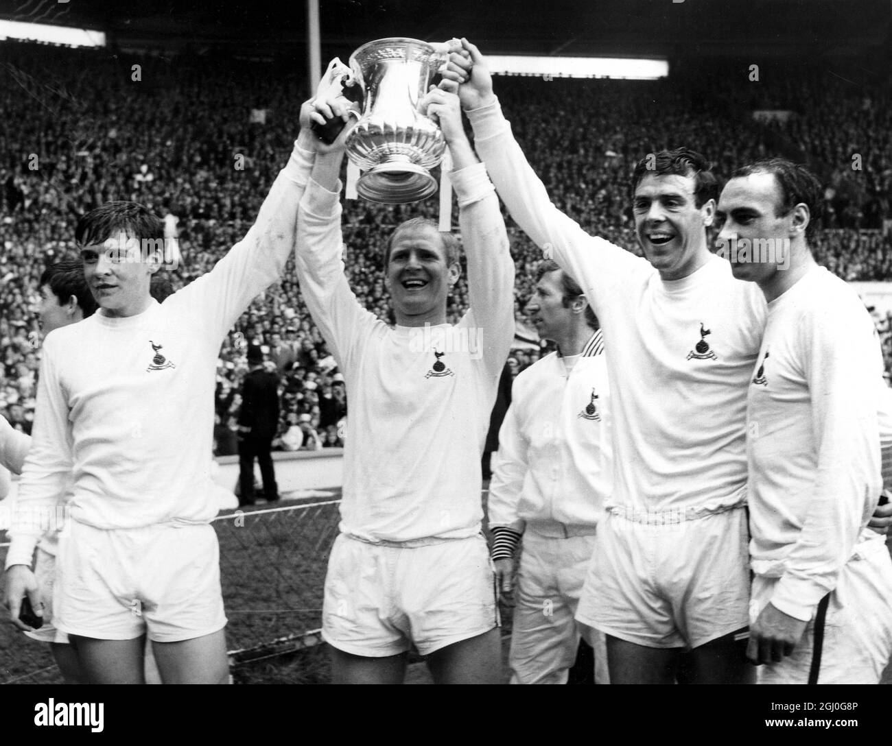 Tottenham hotspur 1967 fa cup hi-res stock photography and images - Alamy