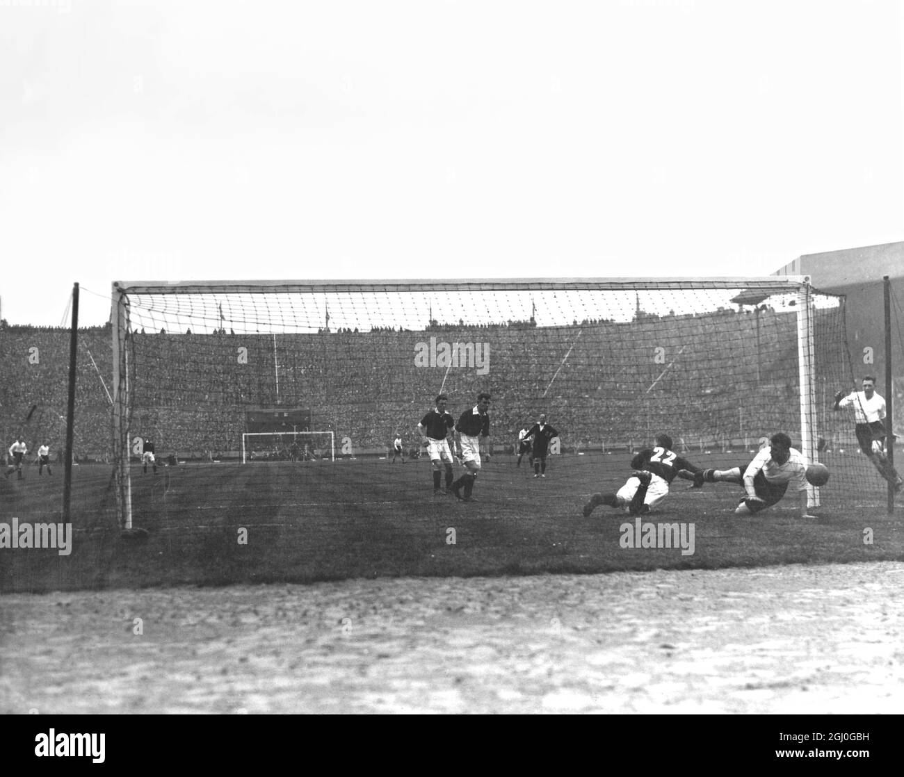 1933 FA Cup Final Everton v Manchester City Wembley Stadium Stock Photo