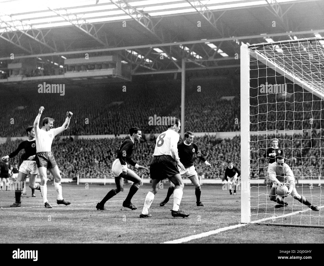 England v Scotland in a European Championship qualifying game Ronnie