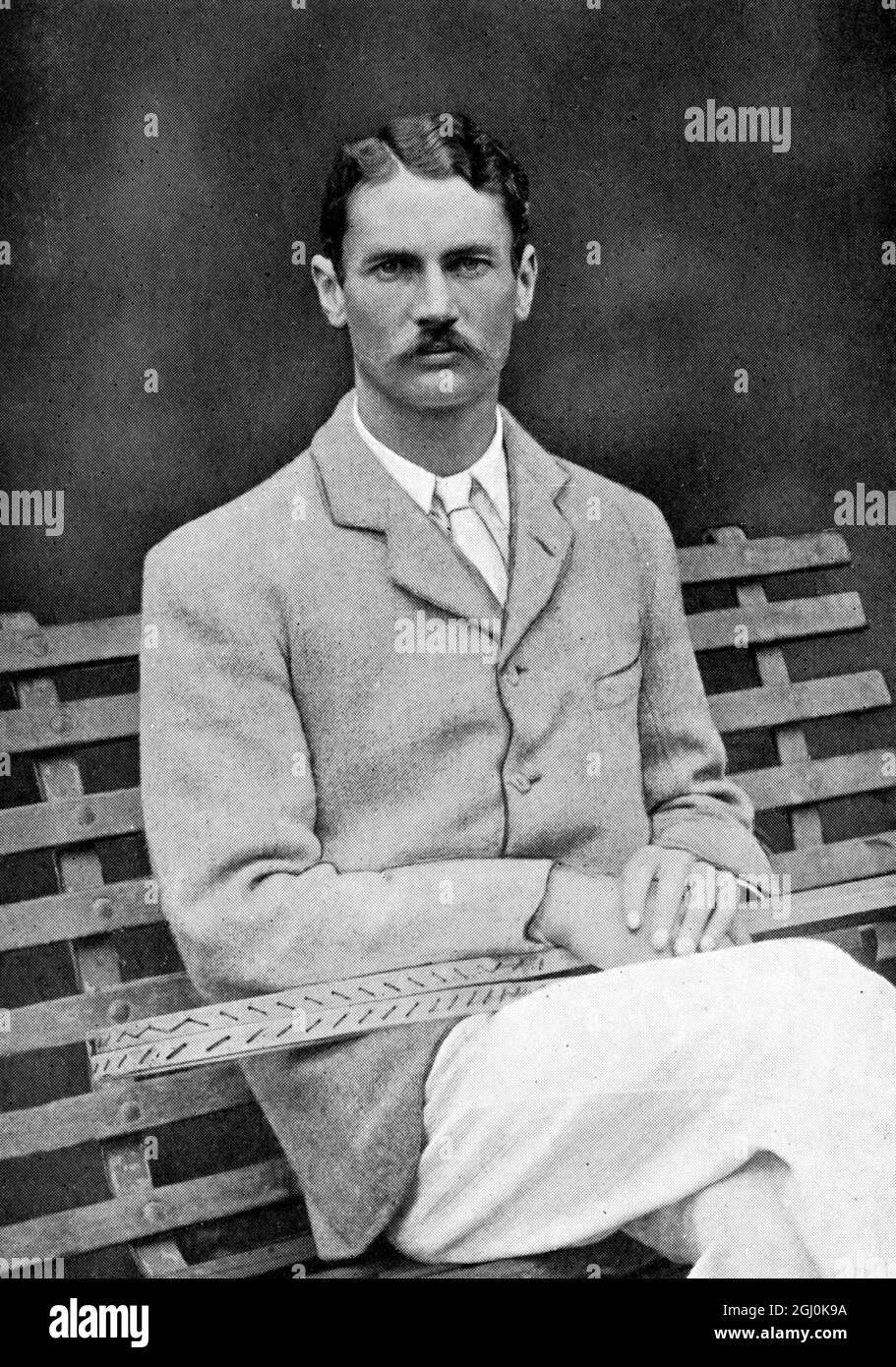 H. S. Mahony 1896 Harold Segerson Mahony (born 13 February 1867 in Edinburgh - died 27 June 1905) was a male tennis player from Ireland. He is best remembered for his victory at Wimbledon in 1896. ©TopFoto Stock Photo