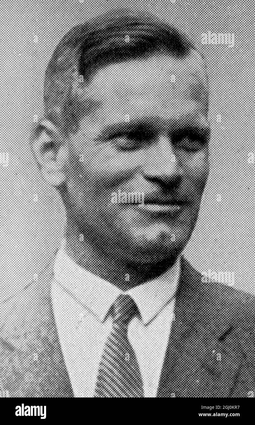 Karl Ritter von Halt German IOC member 1932 Olympic Games, Los Angeles, USA, Stock Photo