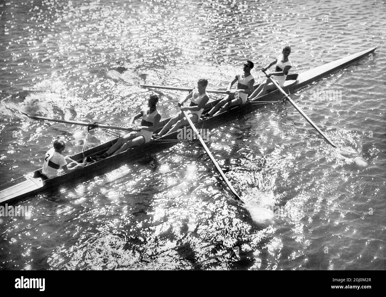 Rowing at the 1932 Olympic Games, Los Angeles, USA, Coxed Fours Gold