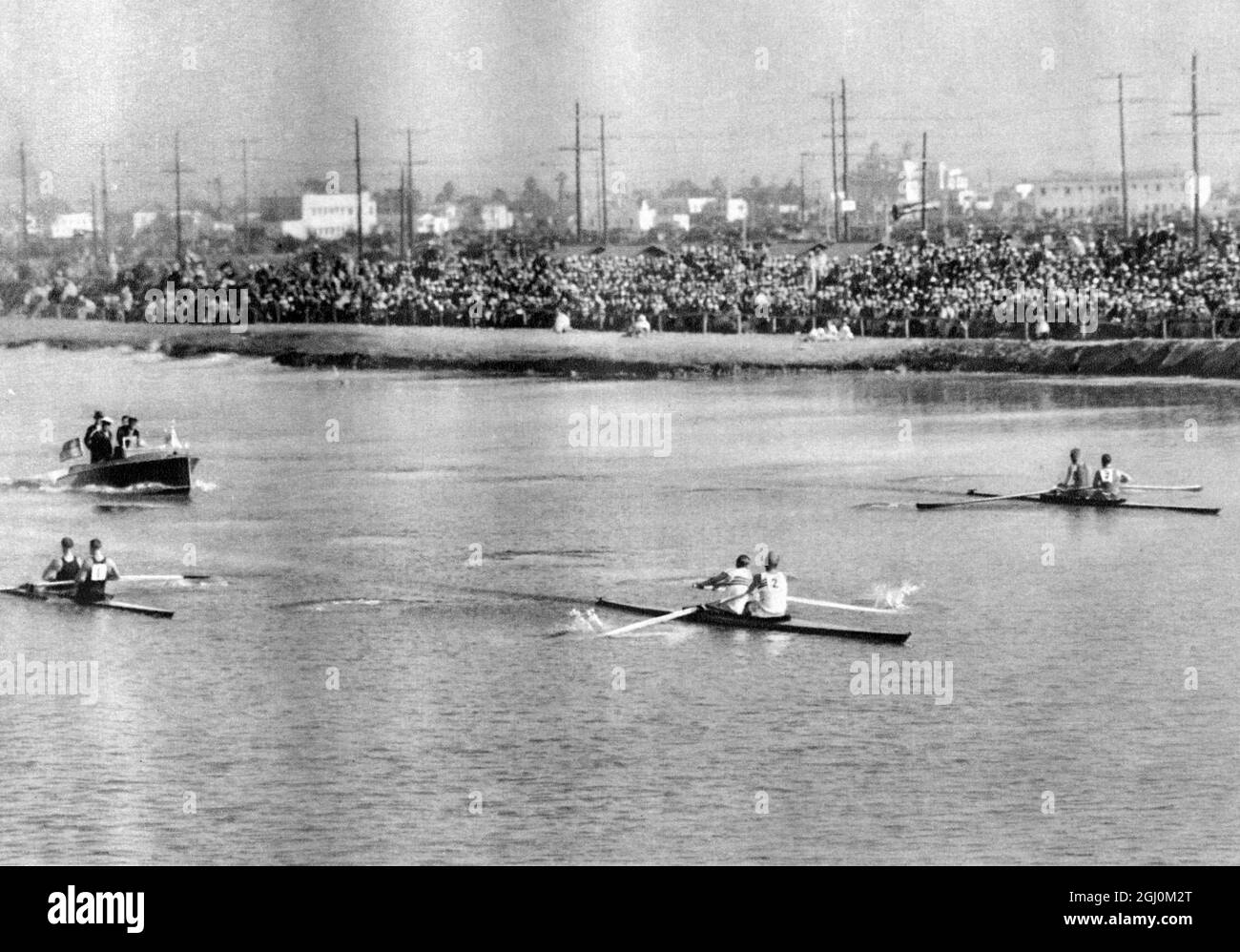 Rowing at the 1932 Olympic Games, Los Angeles, USA, Coxless Pairs