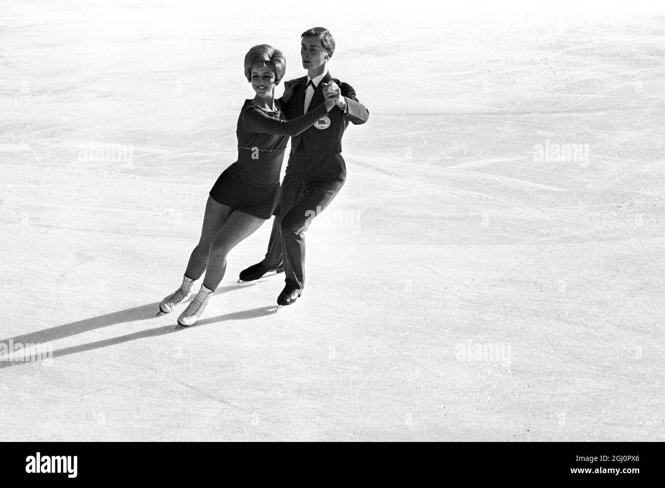 The new world ice dancing champions , Britain 's Diane Towler and