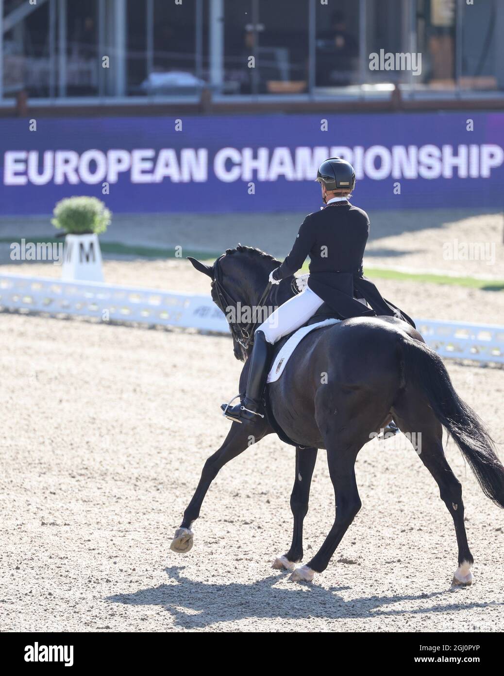 Euro Equestrian Rider Hagen A.T.W., Germany. 08th Sep, 2021. Equestrian sport: European ...