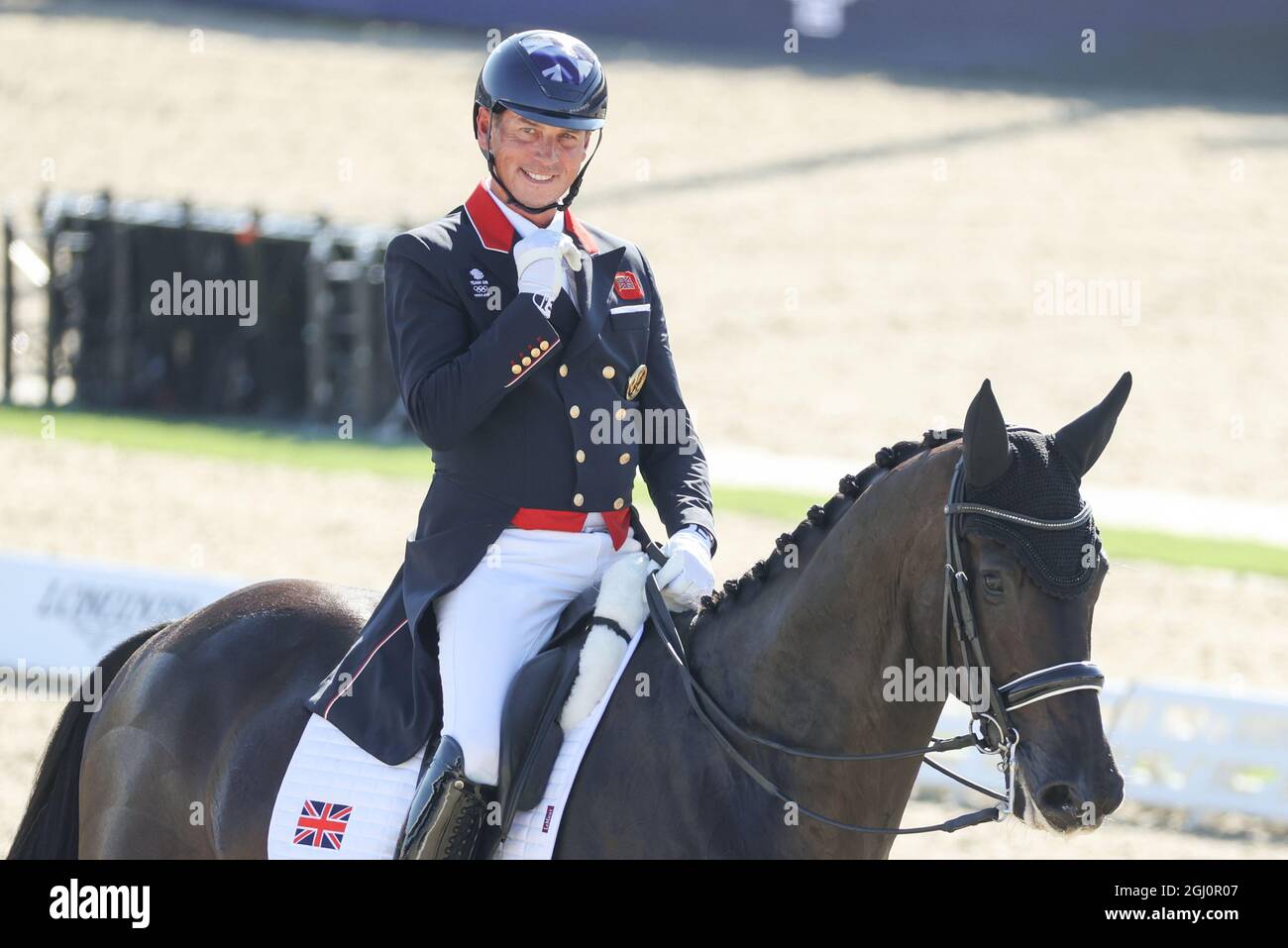 Euro Equestrian Rider Hagen A.T.W., Germany. 08th Sep, 2021. Equestrian sport: European ...