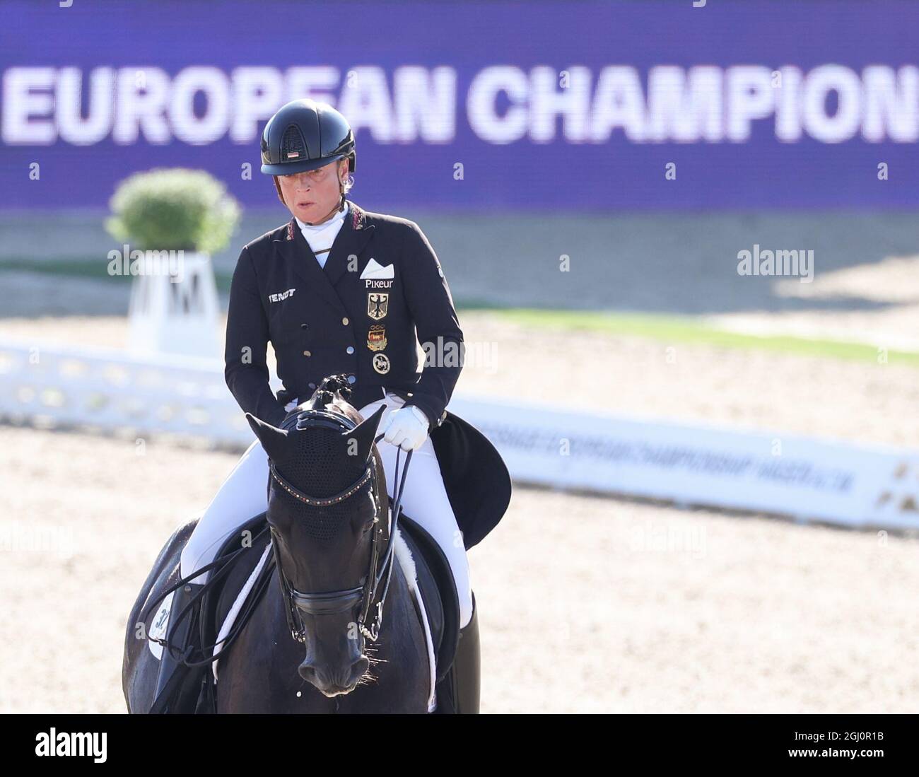 Euro Equestrian Rider Hagen A.T.W., Germany. 08th Sep, 2021. Equestrian sport: European ...