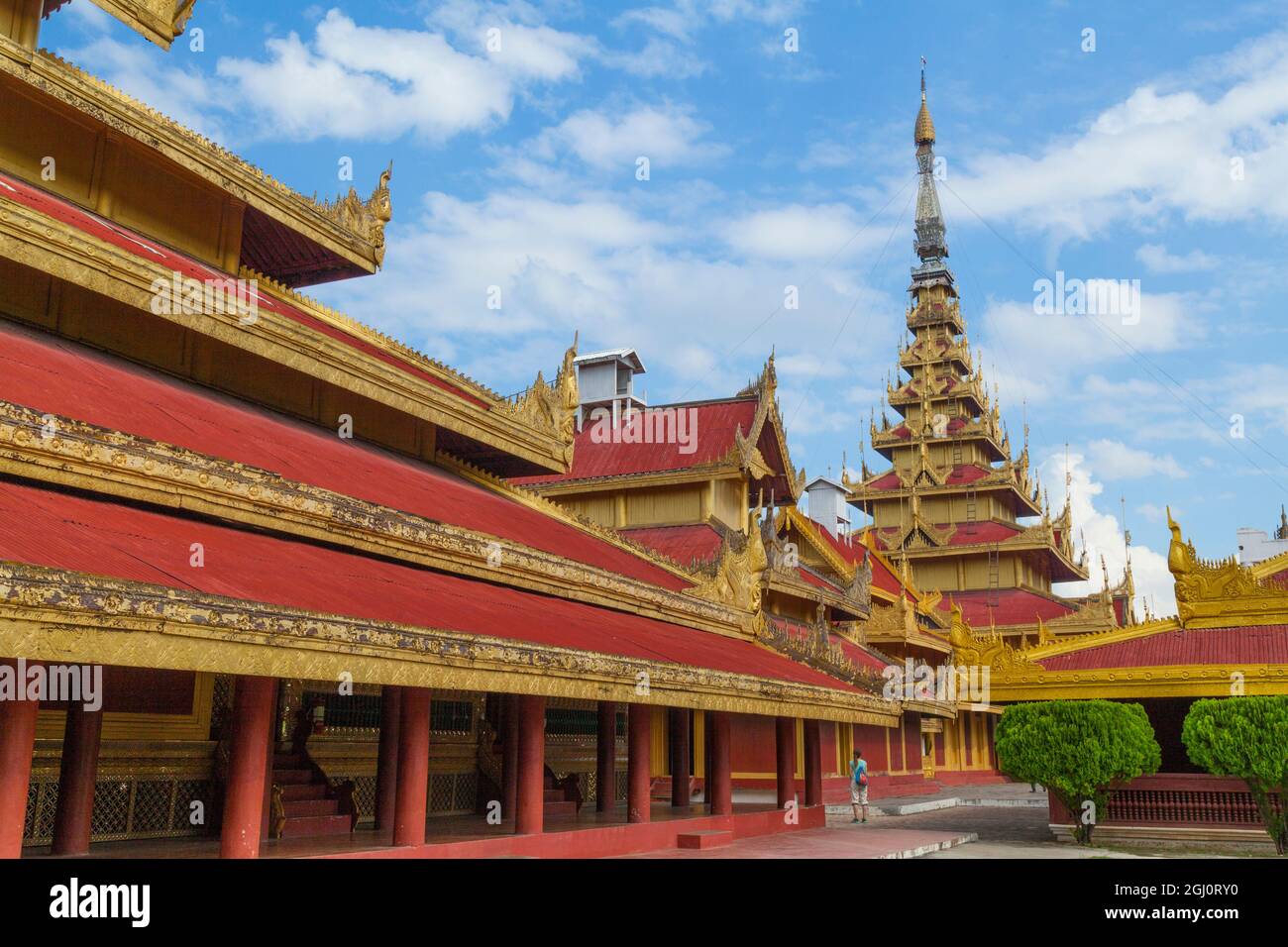 Mandalay Palace, Myanmar Stock Photo - Alamy