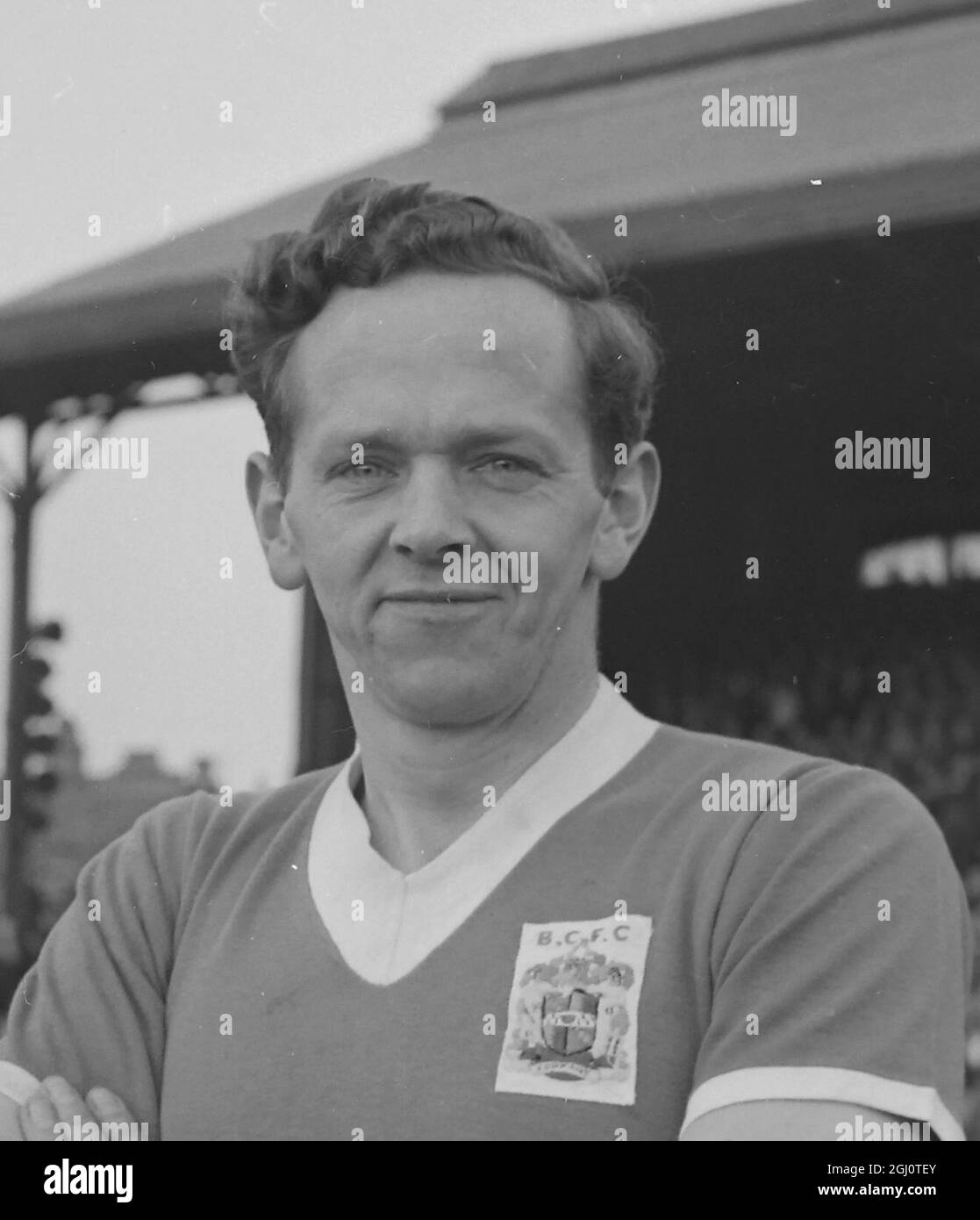 FOOTBALL BIRMINGHAM CITY PORTRAIT GORDON ASTALL 17 MARCH 1960 Stock