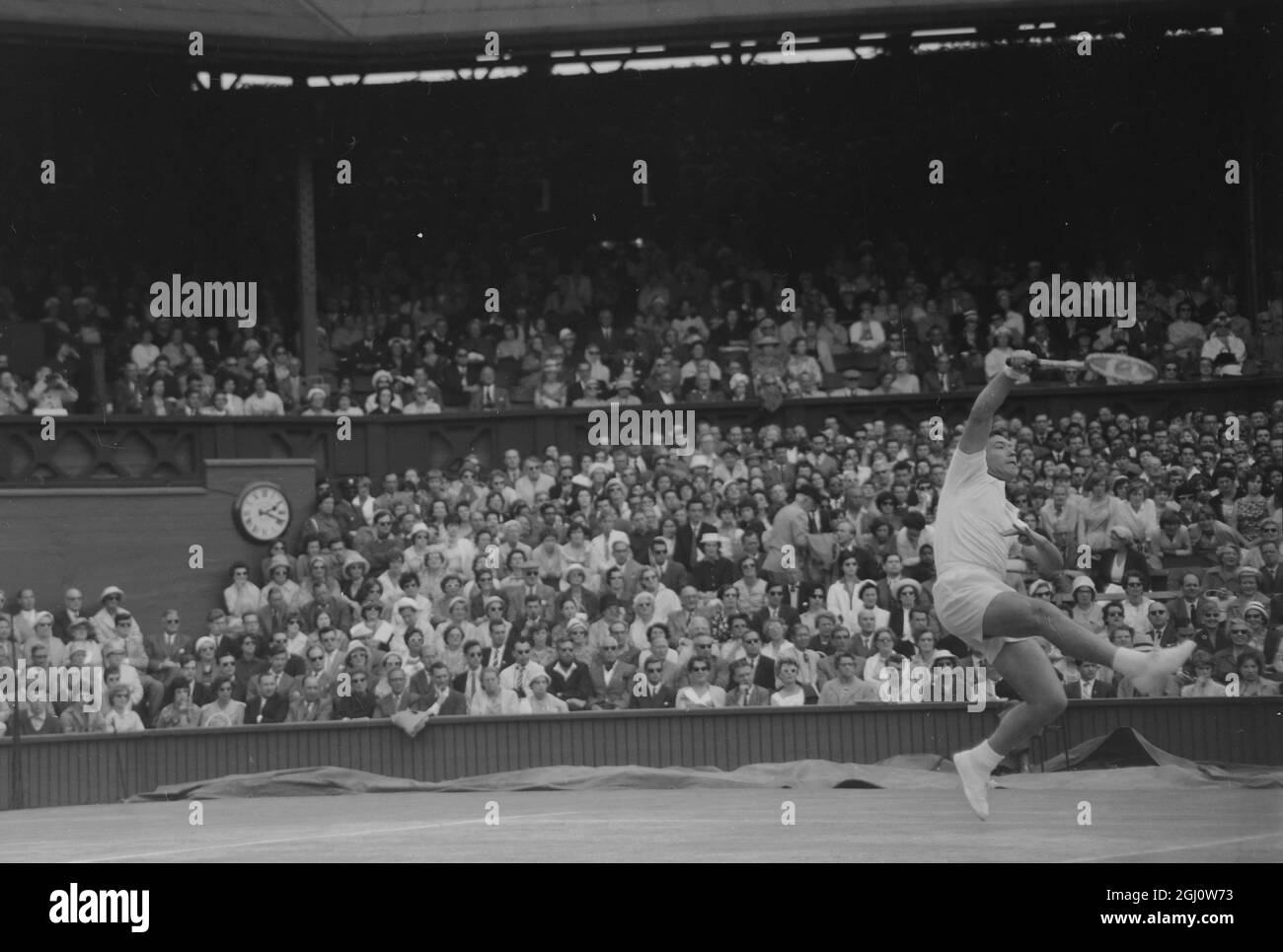 TENNIS WIMBLEDON SEMI FINAL 29 JUNE 1960 Stock Photo Alamy