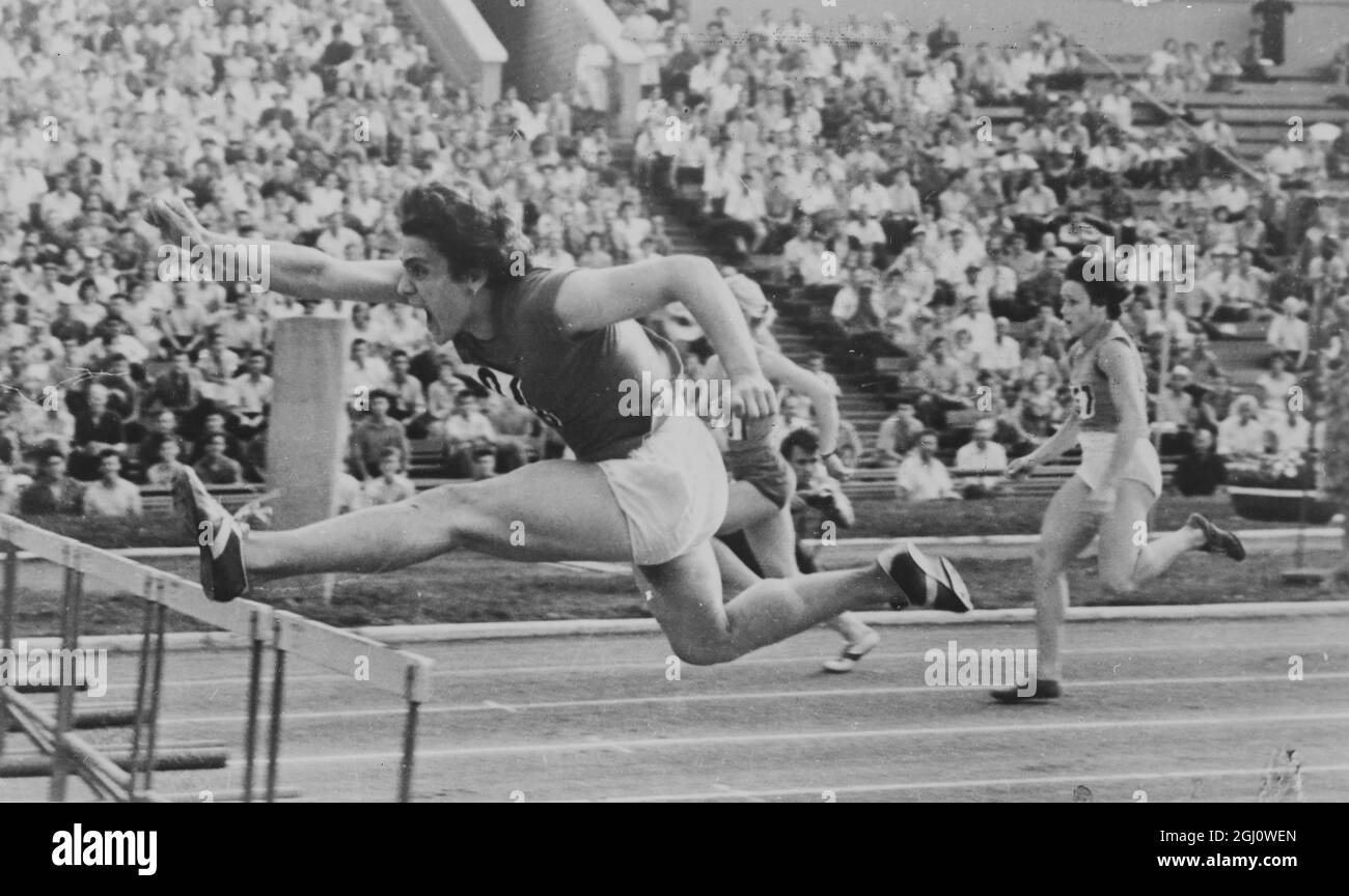 ATHLETICS USSR TRACK AND FIELD CHAMPIONSHIPS IN MOSCOW 21 JULY 1960
