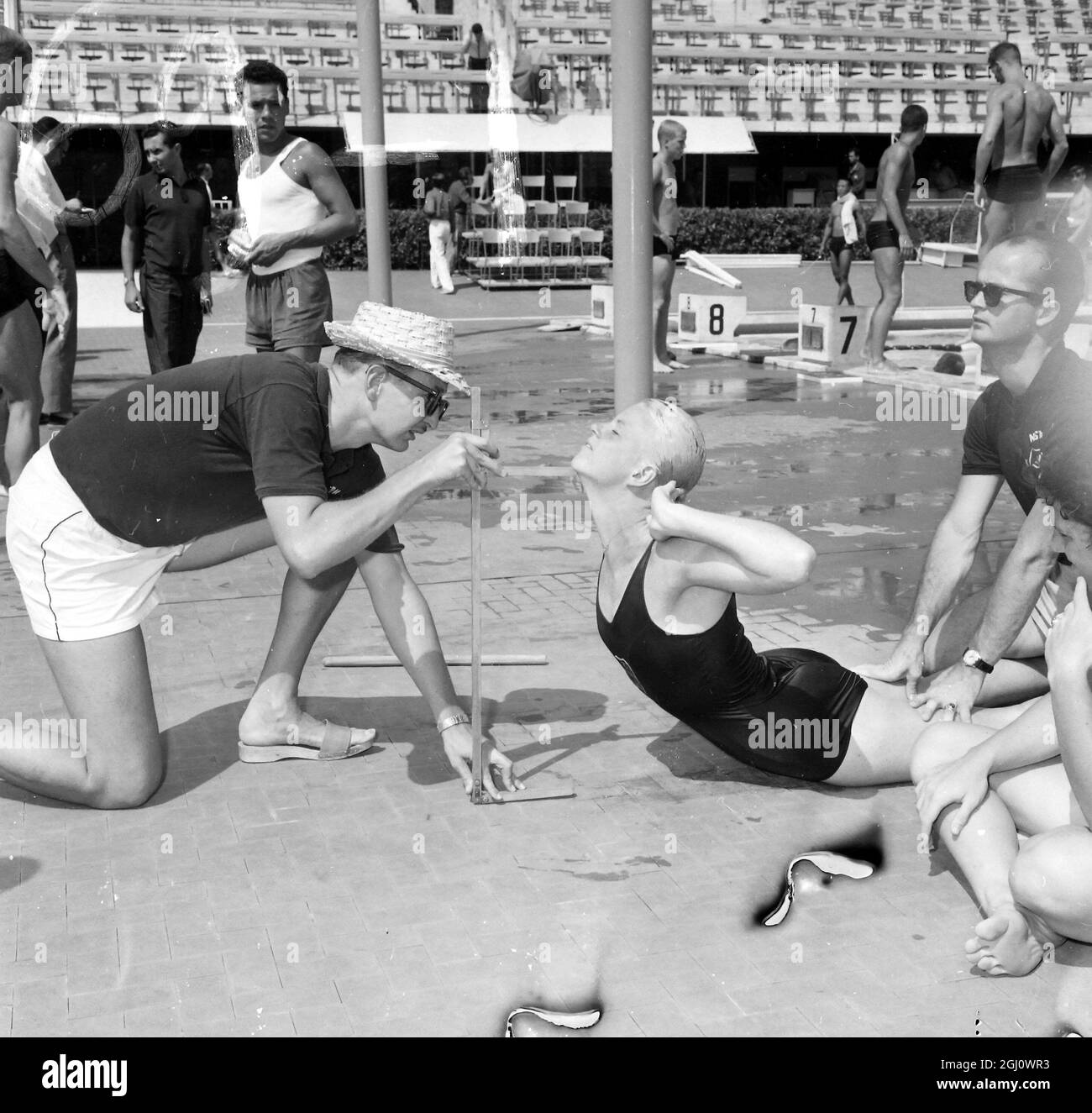 1960 olympic swimmer hi-res stock photography and images - Alamy