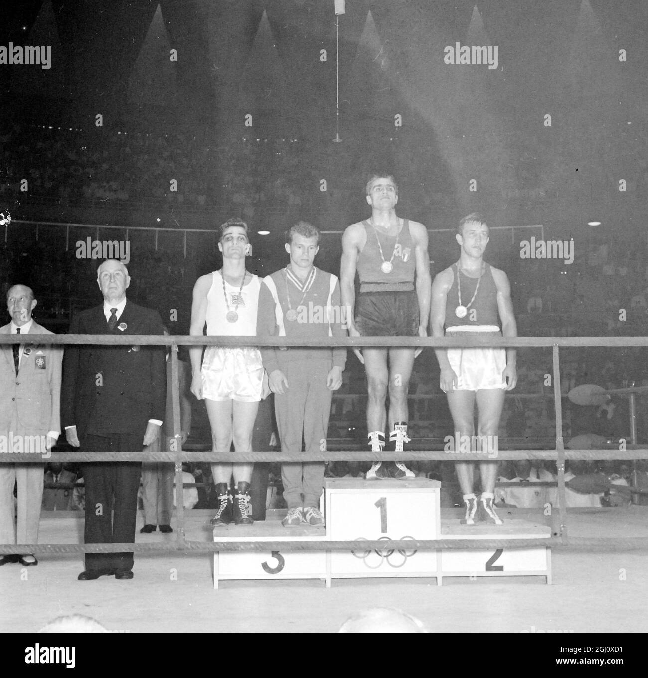 OLYMPIC GAME BOXING BANTAMWEIGHT FINAL GROGORYEV GOLD ZAMPARINI 6