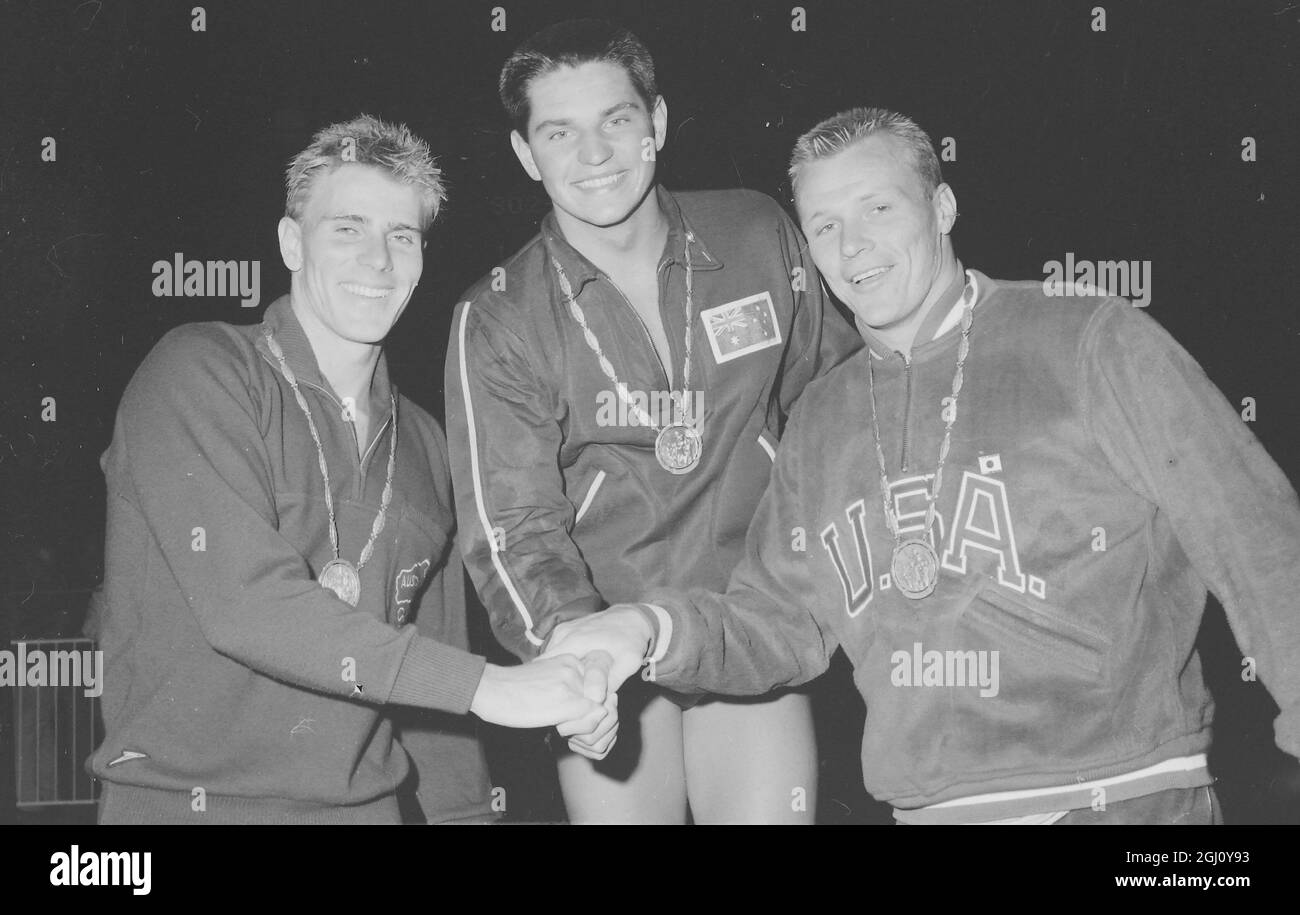 OLYMPIC GAME SWIMMING 1500M MEN FREE FINAL KONRADS GOLD ROSE SILVER 4