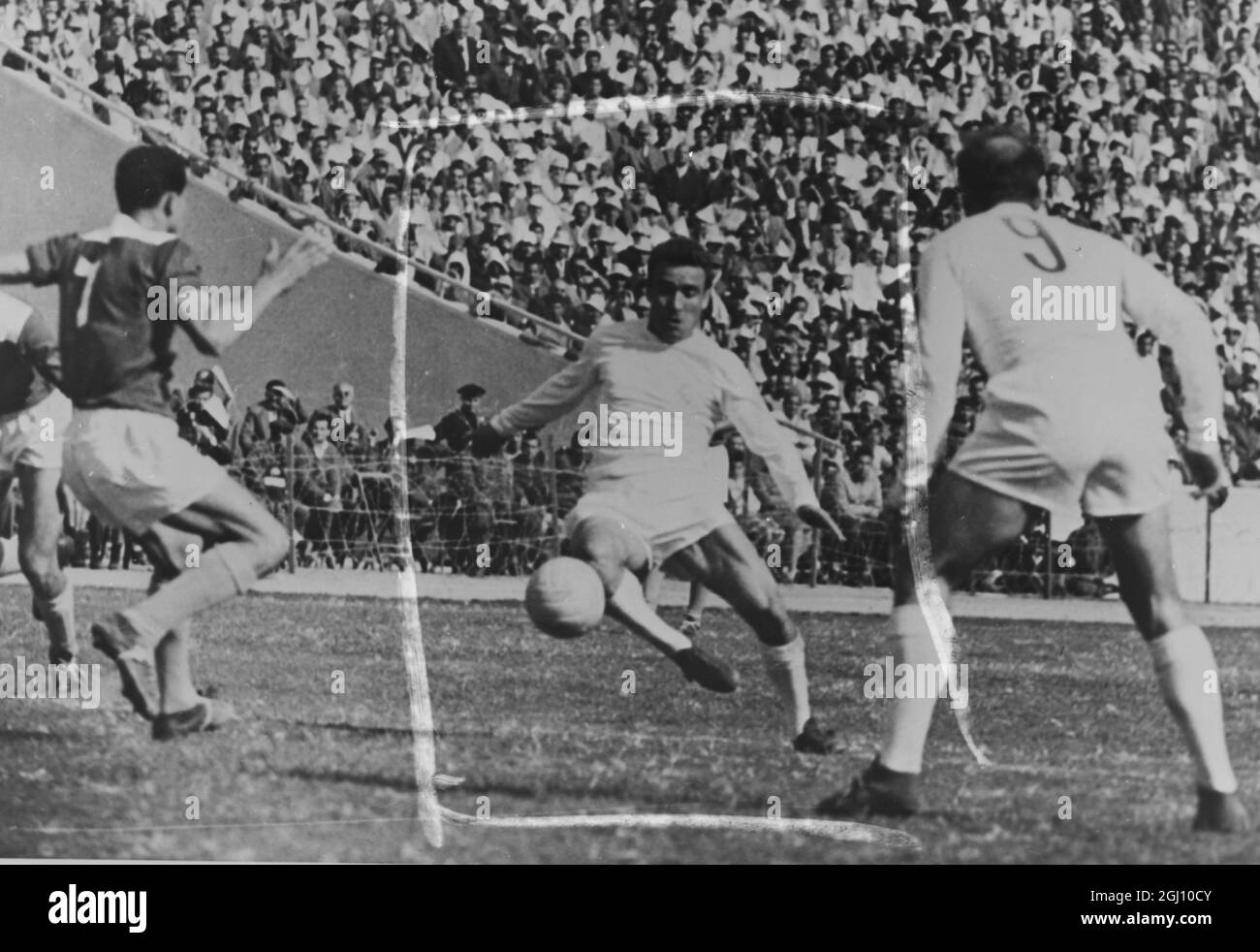 FOOTBALL REAL MADRID V UAR 13 MARCH 1961 Stock Photo Alamy