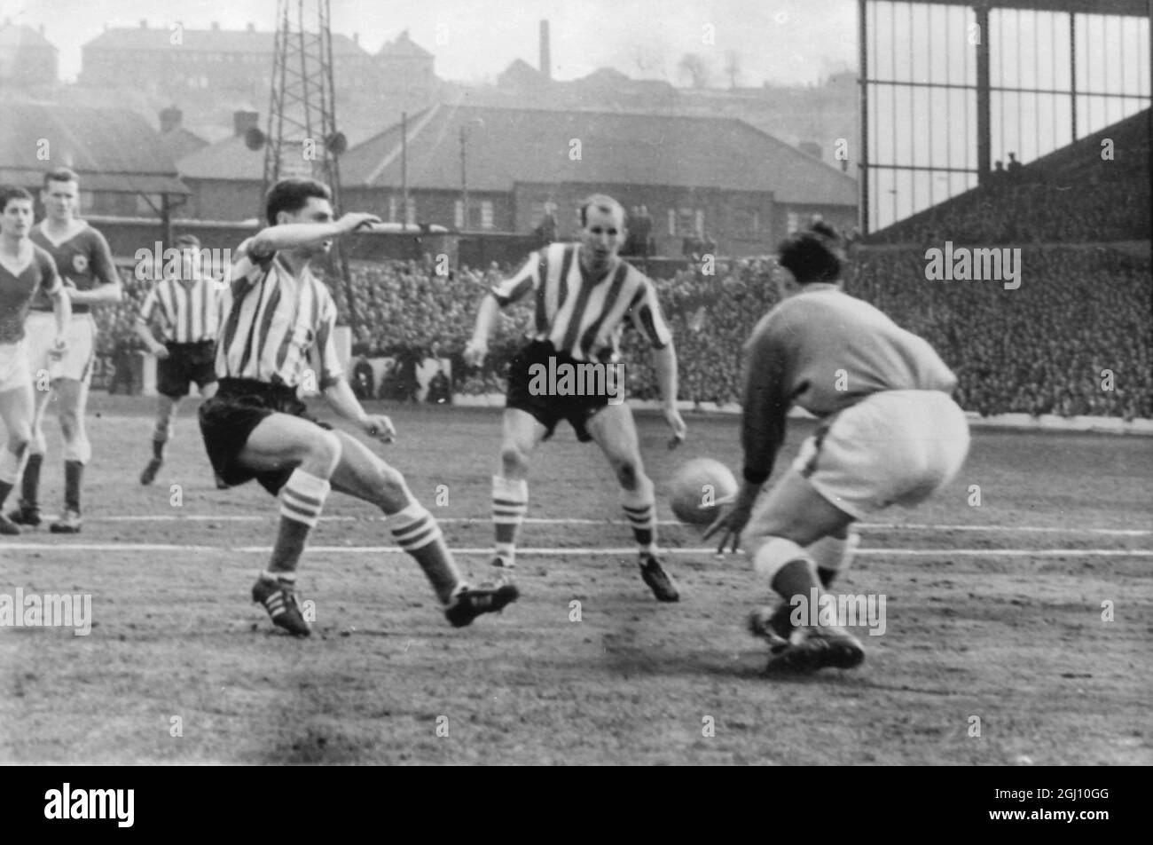 Programme De Match FA Cup 1945/1946 - Stoke City Vs Sheffield United - Football Vintage - Bon état