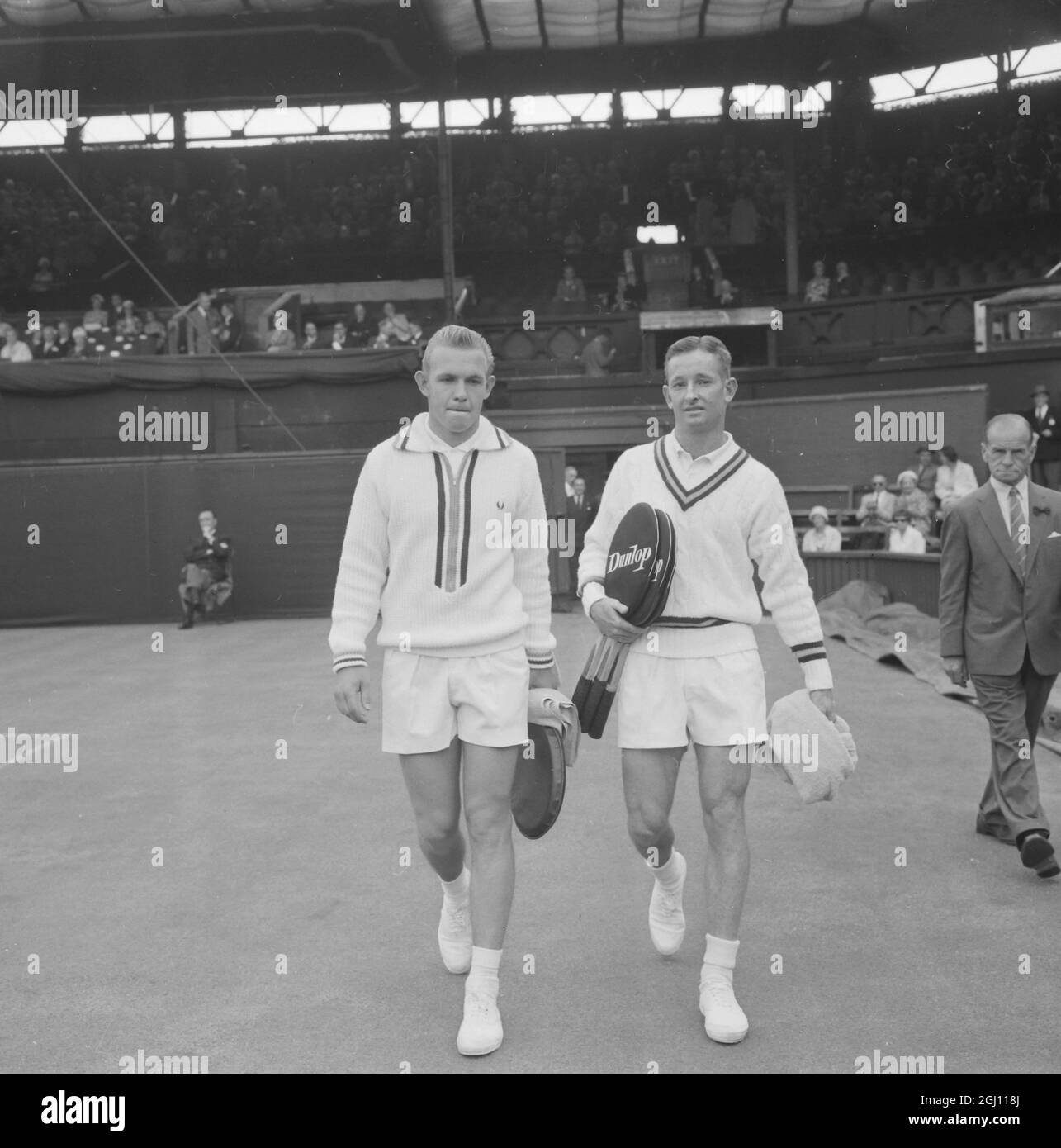 Photo Tirage Rod Laver – Vainqueur Wimbledon 1961 – Simple Messieurs – Époque 60s