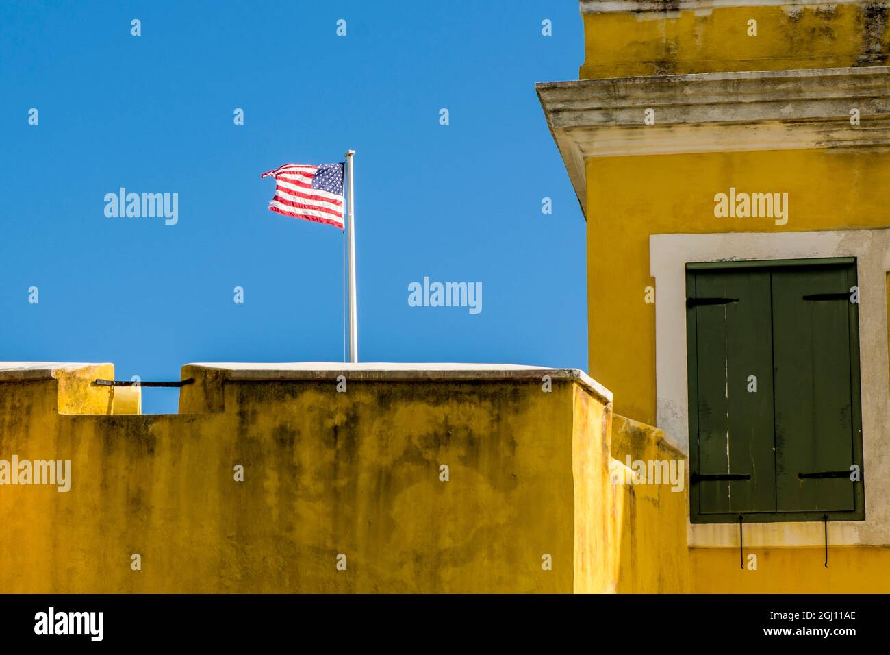 Fort Christiansted National Historic Site, Christiansted, St. Croix, US