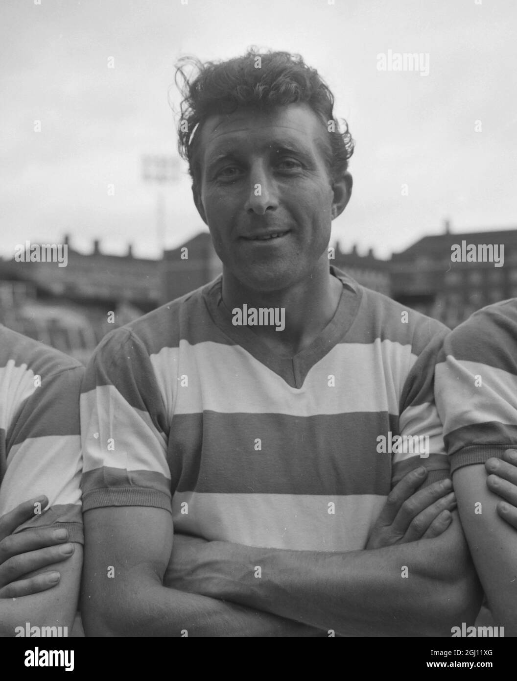 PETER ANGELL - QPR FC FOOTBALLER, QUEEN'S PARK RANGERS FOOTBALL CLUB 10 AUGUST 1961 Stock Photo