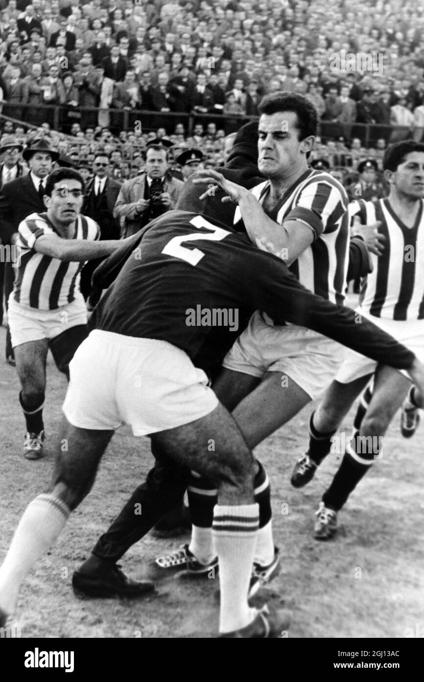 31 JANUARY 1962 THE GREEK FOOTBALL MATCH BETWEEN OLYMPIACOS AND