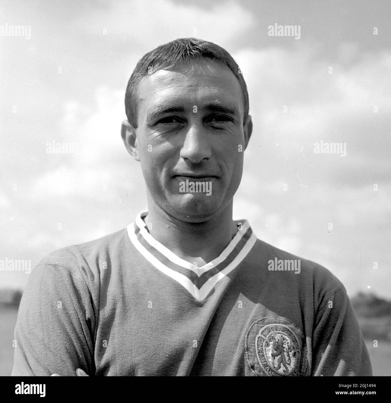 Malcolm A Portrait Of Footballer Of Chelsea Fc Football Club 30 July 1962 Stock Photo Alamy