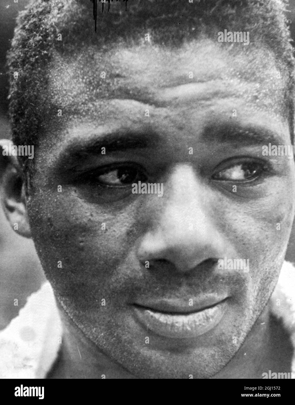BOXER FLOYD PATTERSON AFTER FIGHT - ; 26 SEPTEMBER 1962 Stock Photo