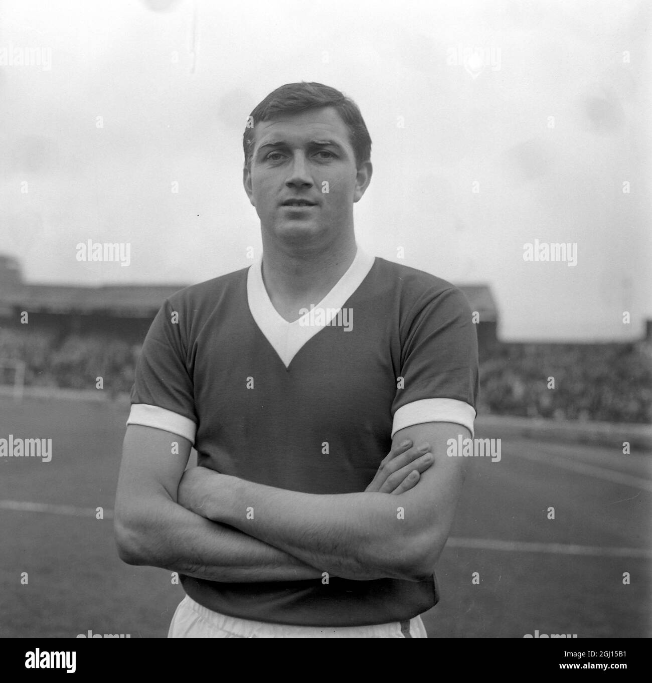 GORDON JONES - PORTRAIT OF FOOTBALLER, MEMBER OF MIDDLESBROUGH FC ...