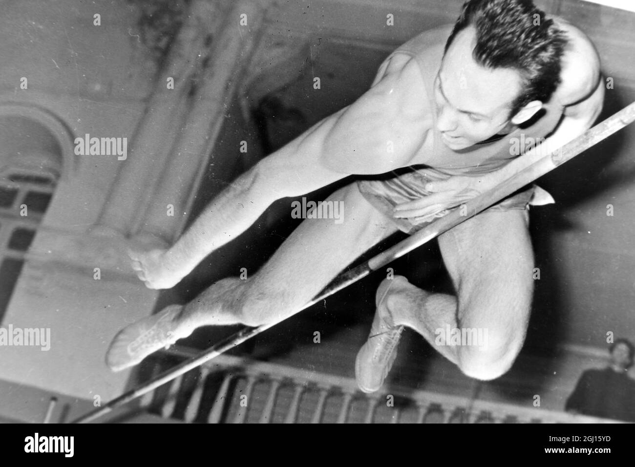 VALERY BRUMEL USSR HIGH JUMPER ; 31 DECEMBER 1962 Stock Photo