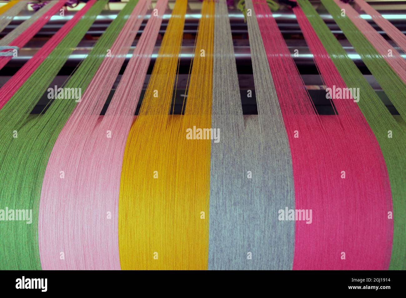 Europe, Ireland, Avoca. Avoca Handweavers Mill, County Wicklow. Woollen