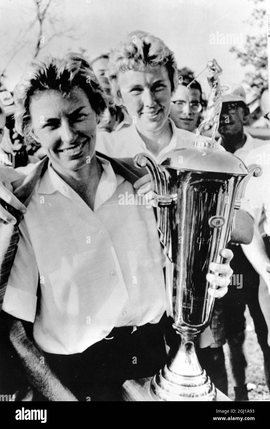 BETSY RAWLS WHO WINS OPEN GOLF IN DALLAS, TEXAS ; 26 MAY 1964 Stock ...
