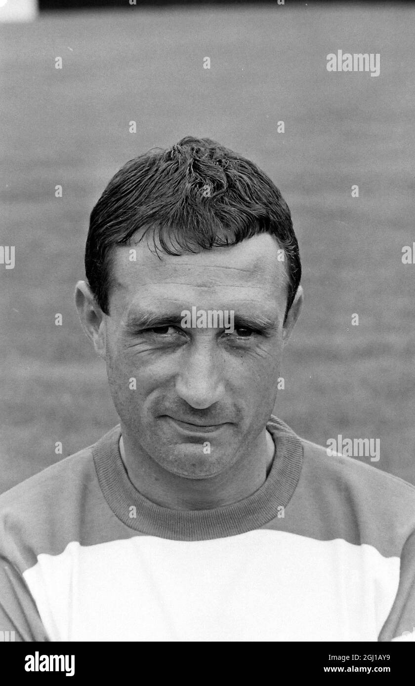 Andy Malcolm Portrait Of Footballer Of Queens Park Rangers Fc Football Club In London 21 July 1964 Stock Photo Alamy