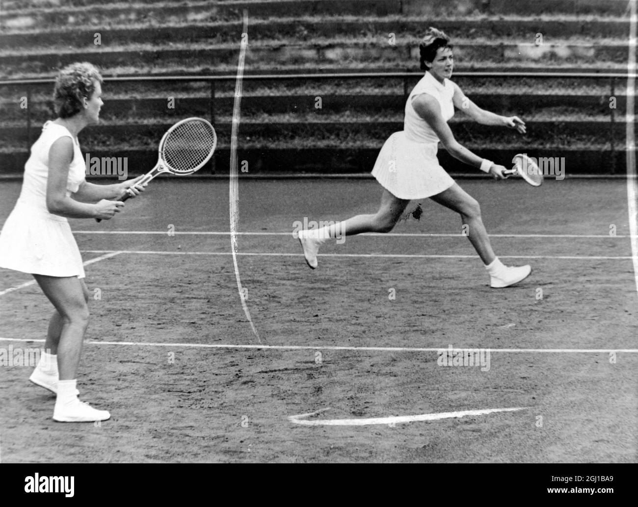 AUSTRALIAN PAIR WINS GERMAN TITLE - LESLEY TURNER AND MARGARET SMITH IN ...