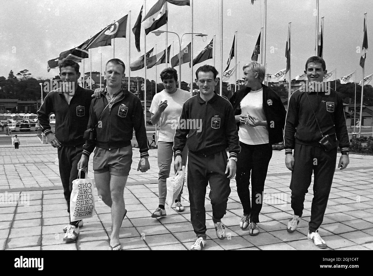 AUSTRALIAN ATHLETES AT OLYMPICS IN TOKYO, JAPAN, SUMMER OLYMPIC GAMES
