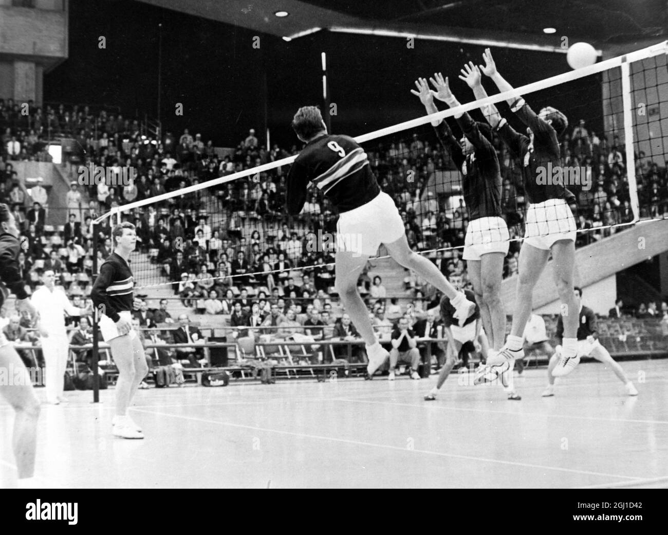 OLYMPICS, OLYMPIC SPORT GAMES THE XVIII 18TH OLYMPIAD IN TOKYO, JAPAN VOLLEYBALL OLYMPICS