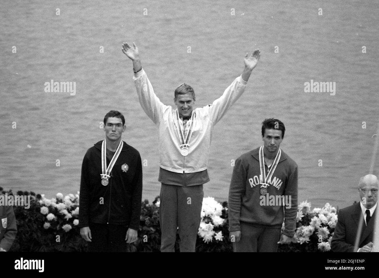 OLYMPICS, OLYMPIC SPORT GAMES THE XVIII 18TH OLYMPIAD IN TOKYO, JAPAN SWEDE ROLF PETERSON