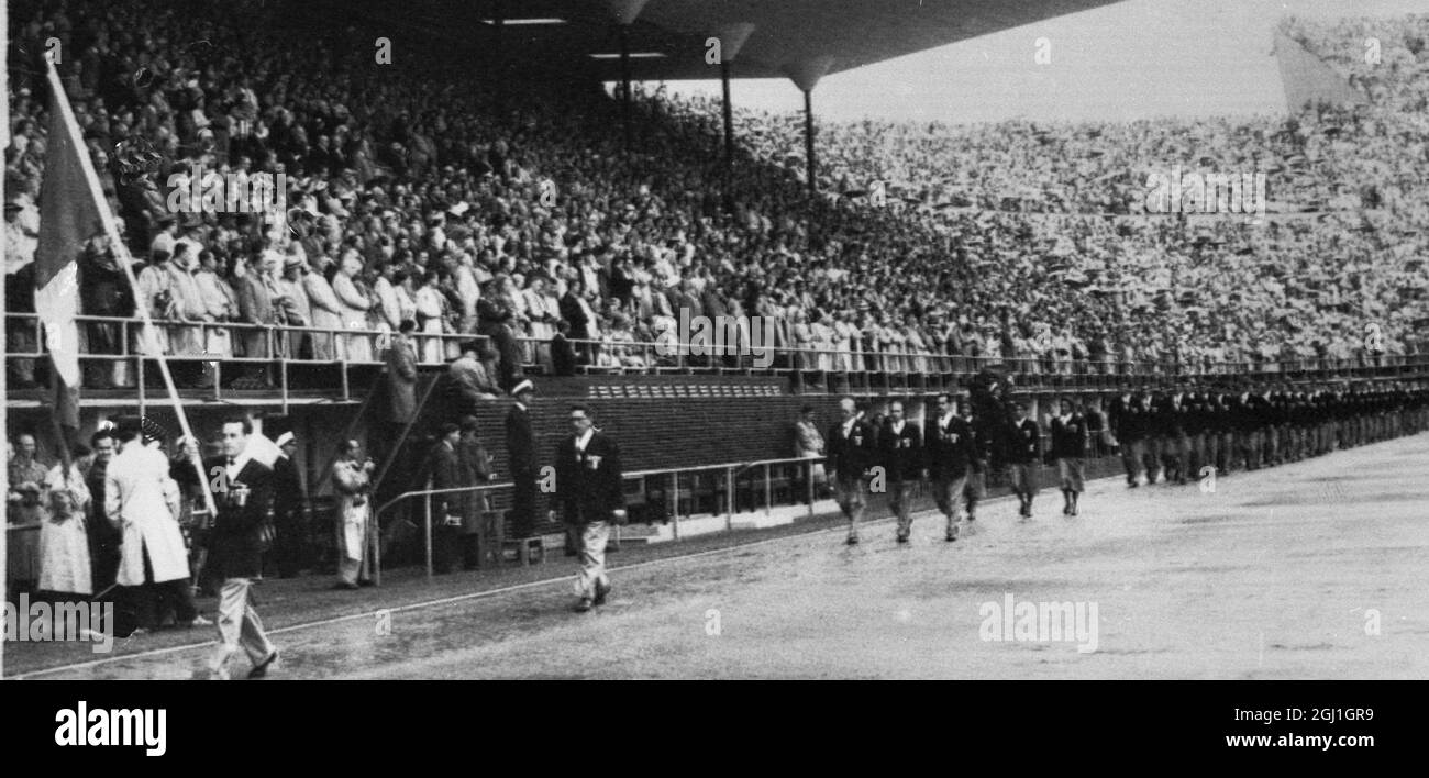 Olympic Games opening ceremony The Mexican team parade in the