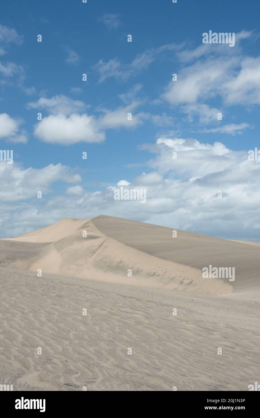 Fiji, Viti Levu. Sand dunes. Stock Photo