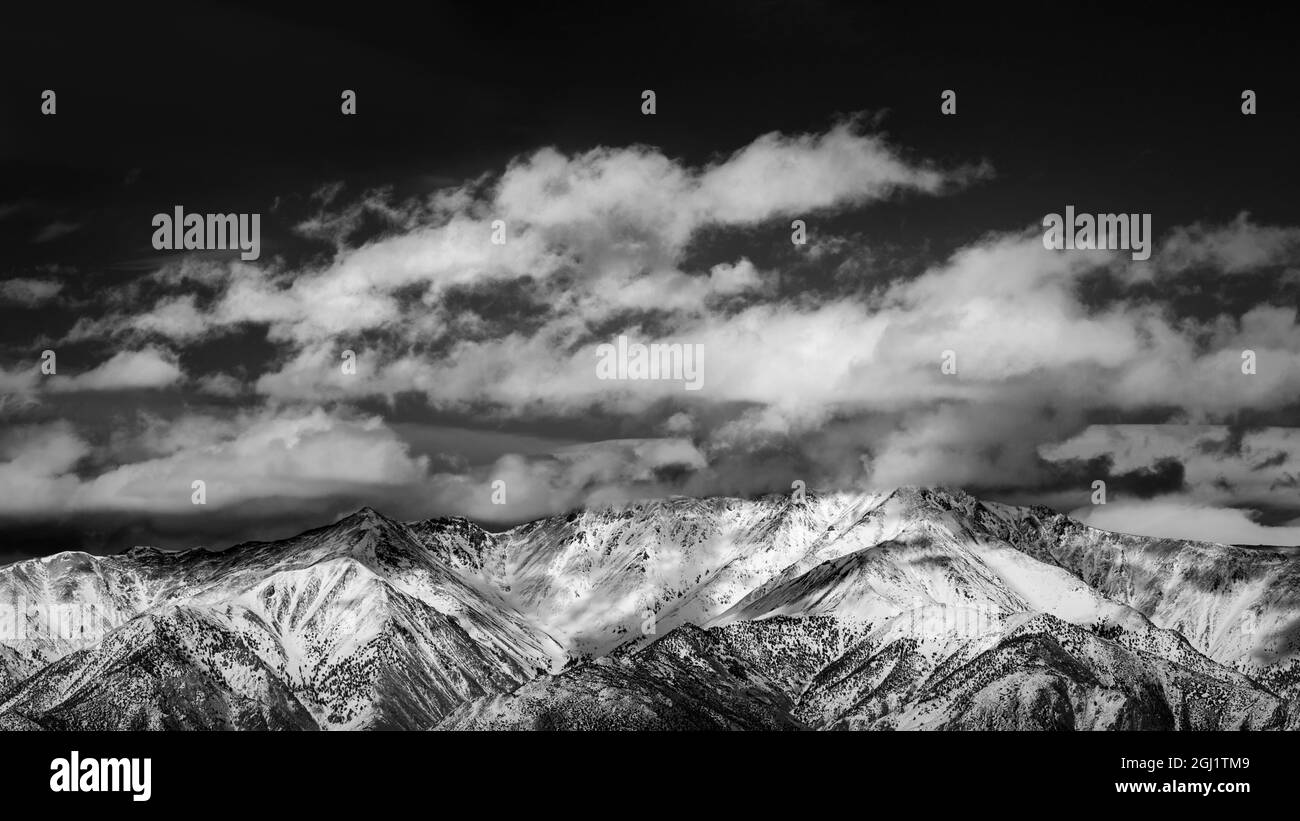 The white mountains Black and White Stock Photos & Images - Alamy