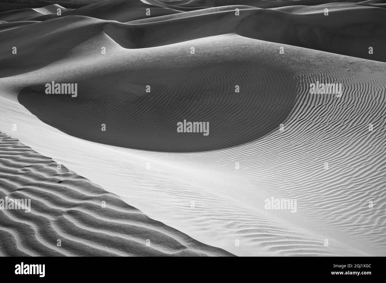 Dune Abstract, Death Valley Stock Photo - Alamy