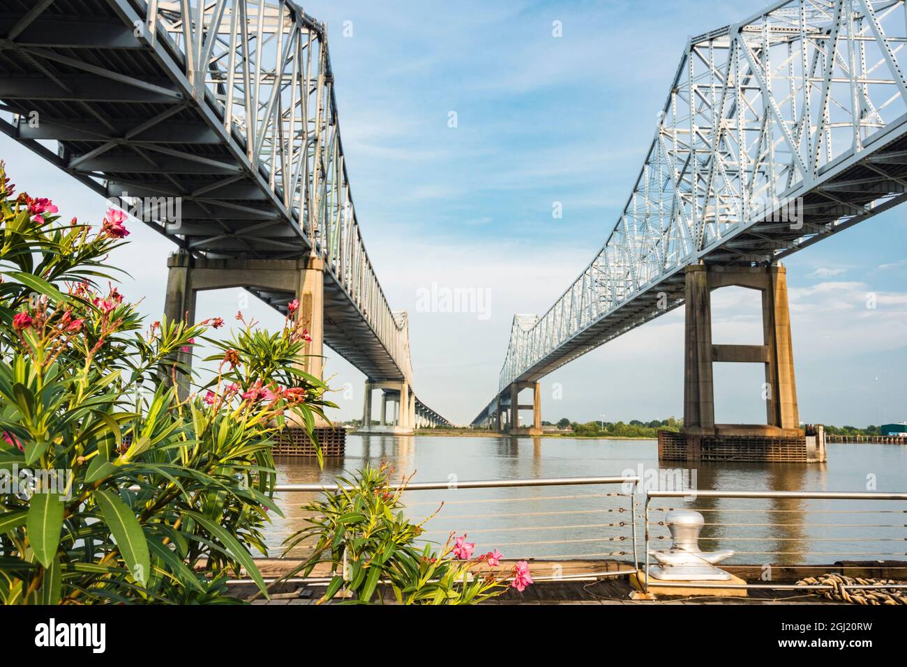USA, Louisiana. New Orleans, Lower Mississippi River Basin, the Greater