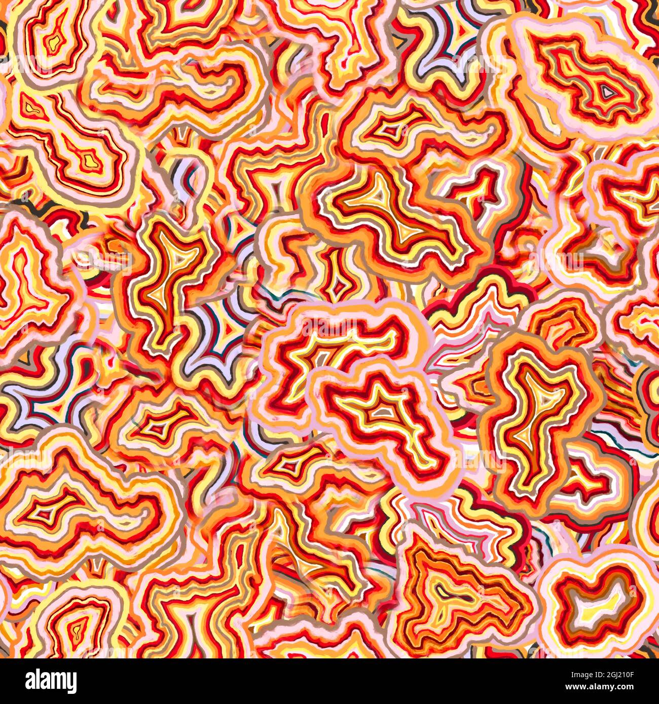 Agate stone. Seamless pattern, texture for printing on fabric. marble onyx. Stock Photo