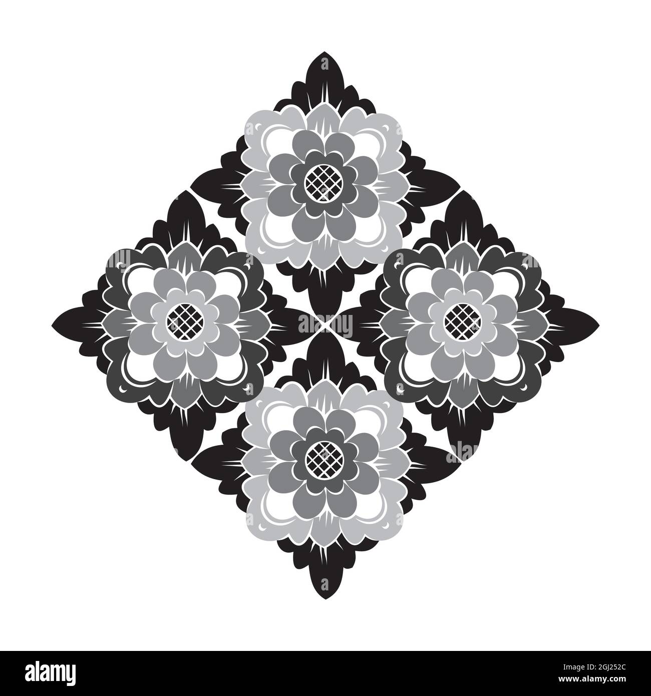 Balinese Pattern Vector Balinese carving motif frame for invitations, certificates etc Stock ...
