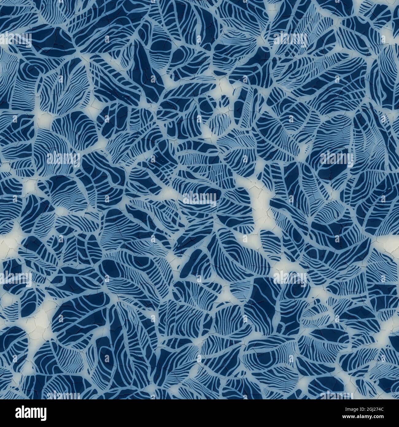 Sharp Organic Pattern Seamless abstract organic shape pattern for print Stock Photo - Alamy