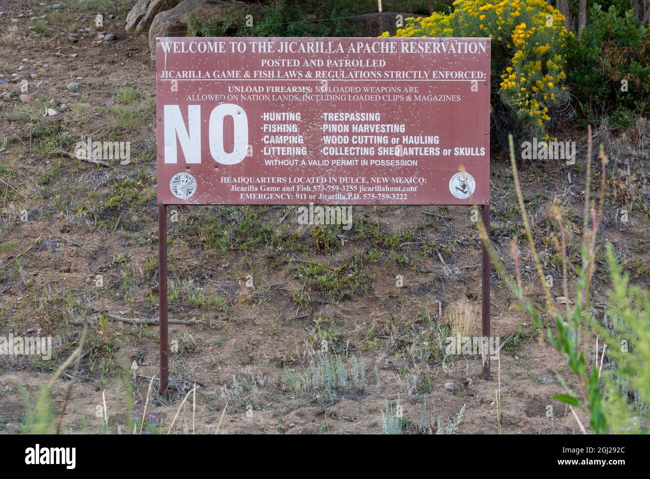 Jicarilla Apache Reservation New Mexico