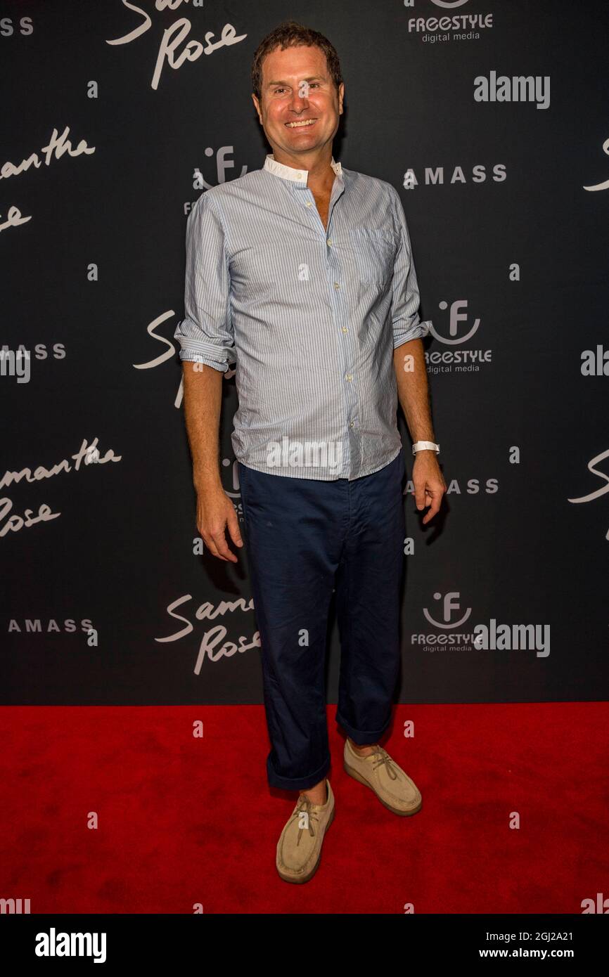 Los Angeles, CA, September 7, 2021, Rob Bell attend 'Samantha Rose' Private Premiere at Chaplin Theatre in Raleigh Studios, Los Angeles, CA on September 7, 2021 Stock Photo