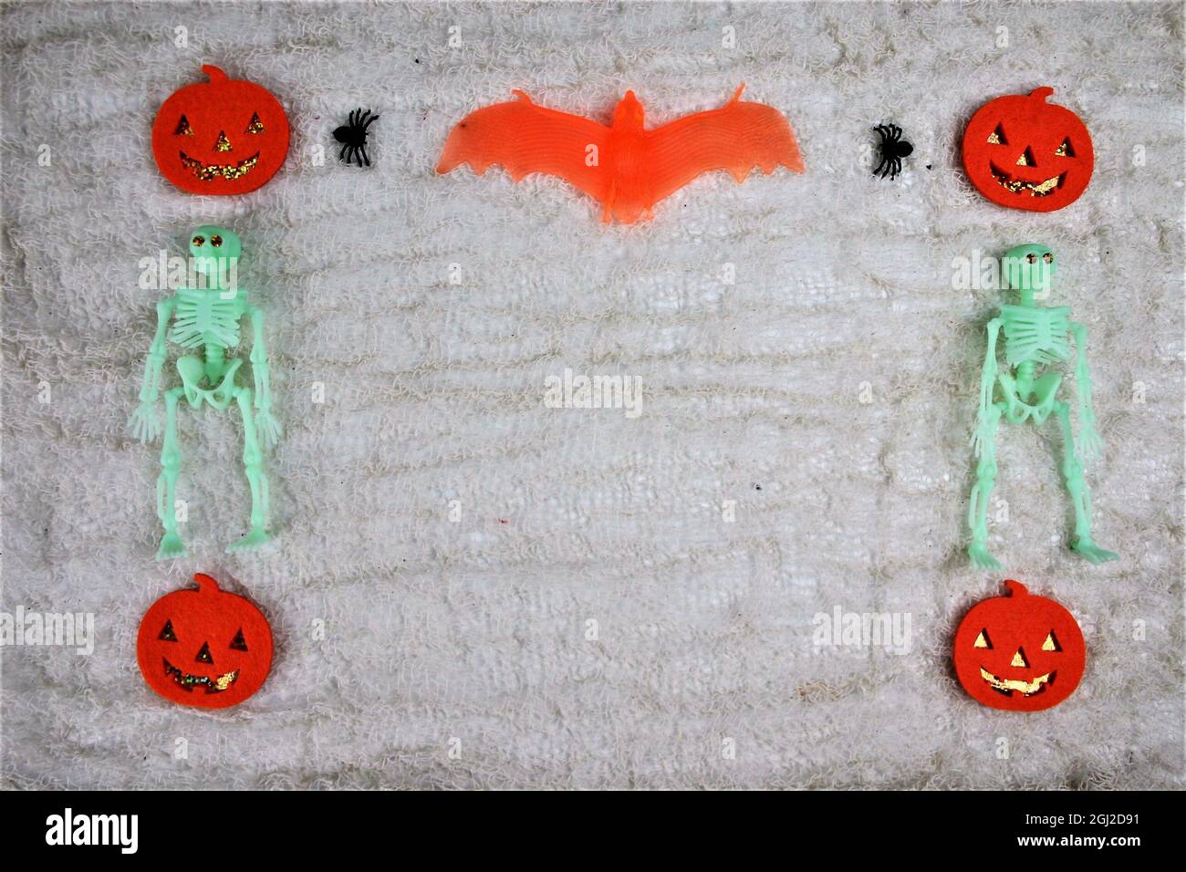 Hintergrundbild Collage Thema Halloween Stock Photo