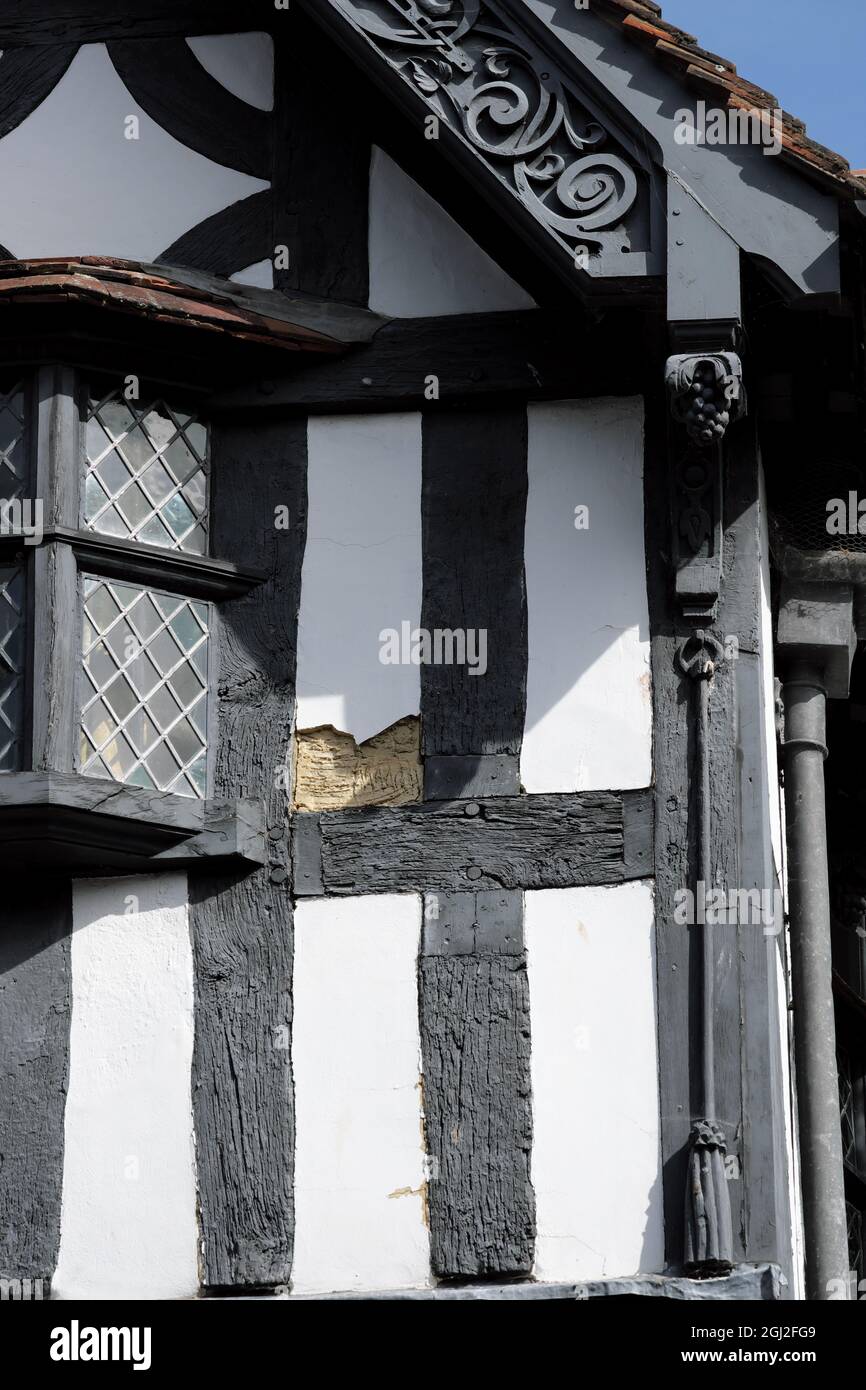 Hereford, Herefordshire, UK The Black and White house museum a