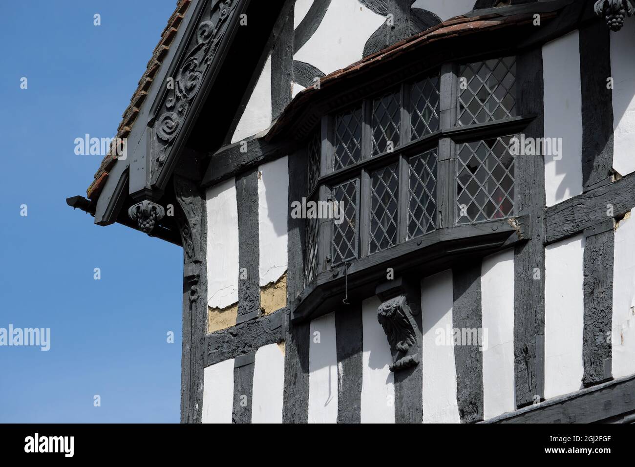 Hereford, Herefordshire, UK The Black and White house museum a