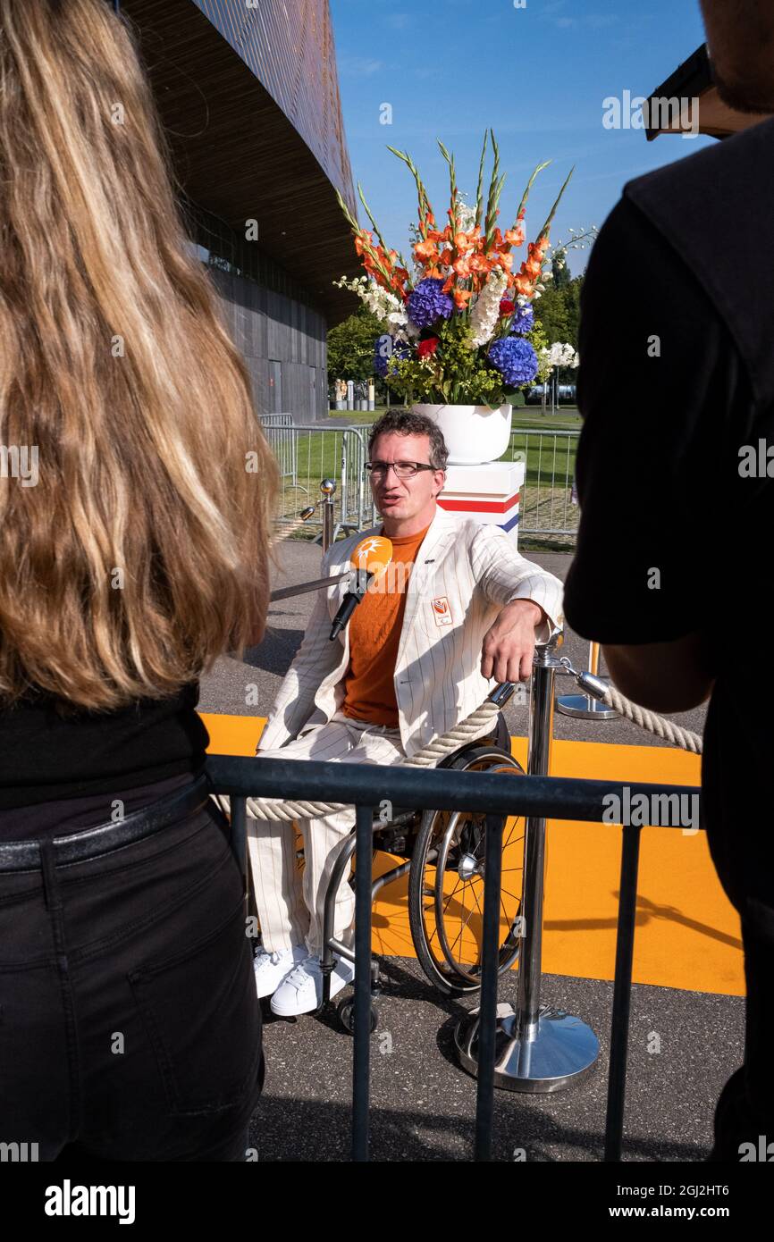 Netherlands, The Hague on 07/09/2021. The Ministry of Health, Welfare and Sport is organising a Netherlands, The Hague on 07/09/2021. The Ministry of Health, Welfare and Sport is organising a