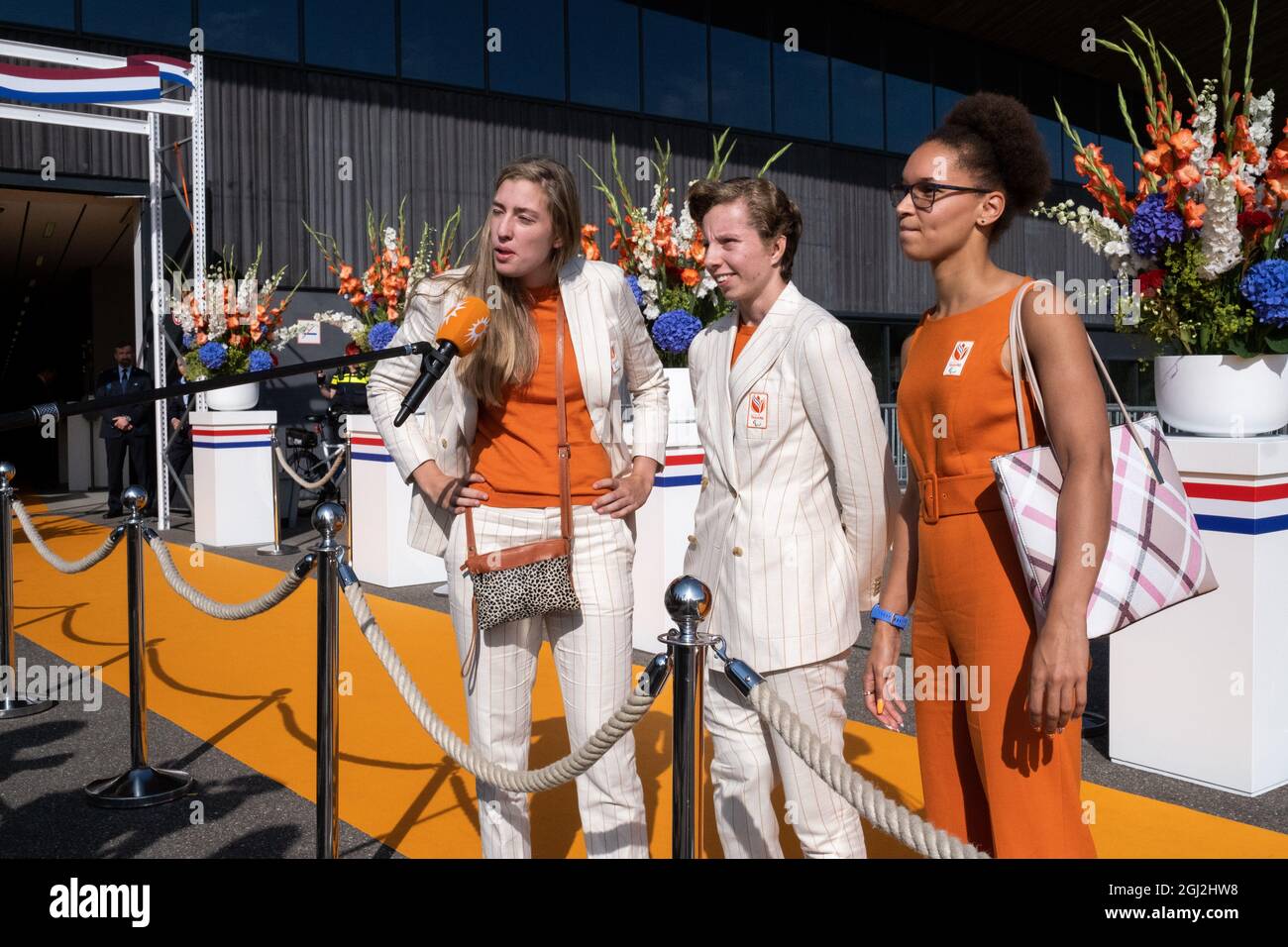 Netherlands, The Hague on 07/09/2021. The Ministry of Health, Welfare and Sport is organising a Netherlands, The Hague on 07/09/2021. The Ministry of Health, Welfare and Sport is organising a